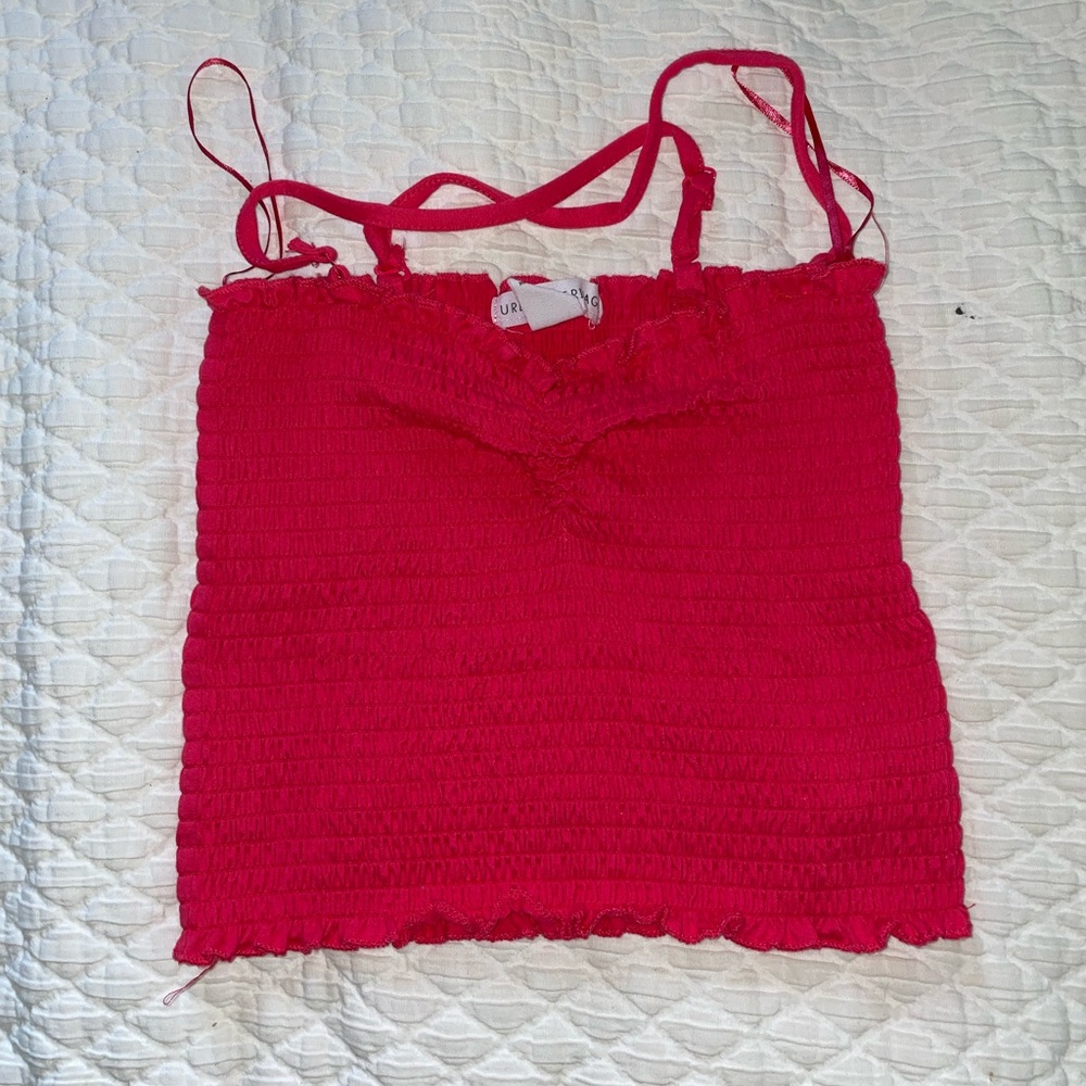 Pink tank top